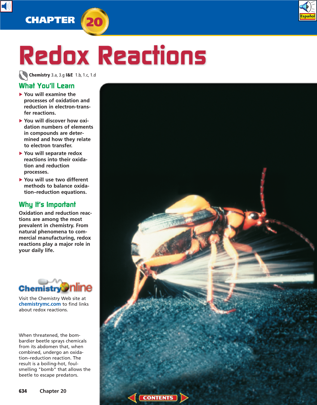 Chapter 20: Redox Reactions