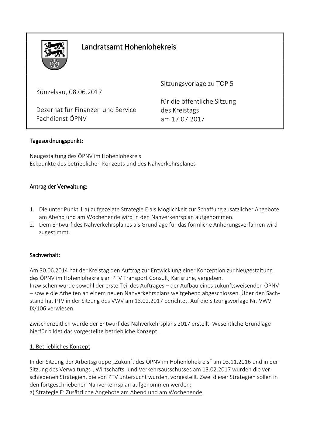 Landratsamt Hohenlohekreis