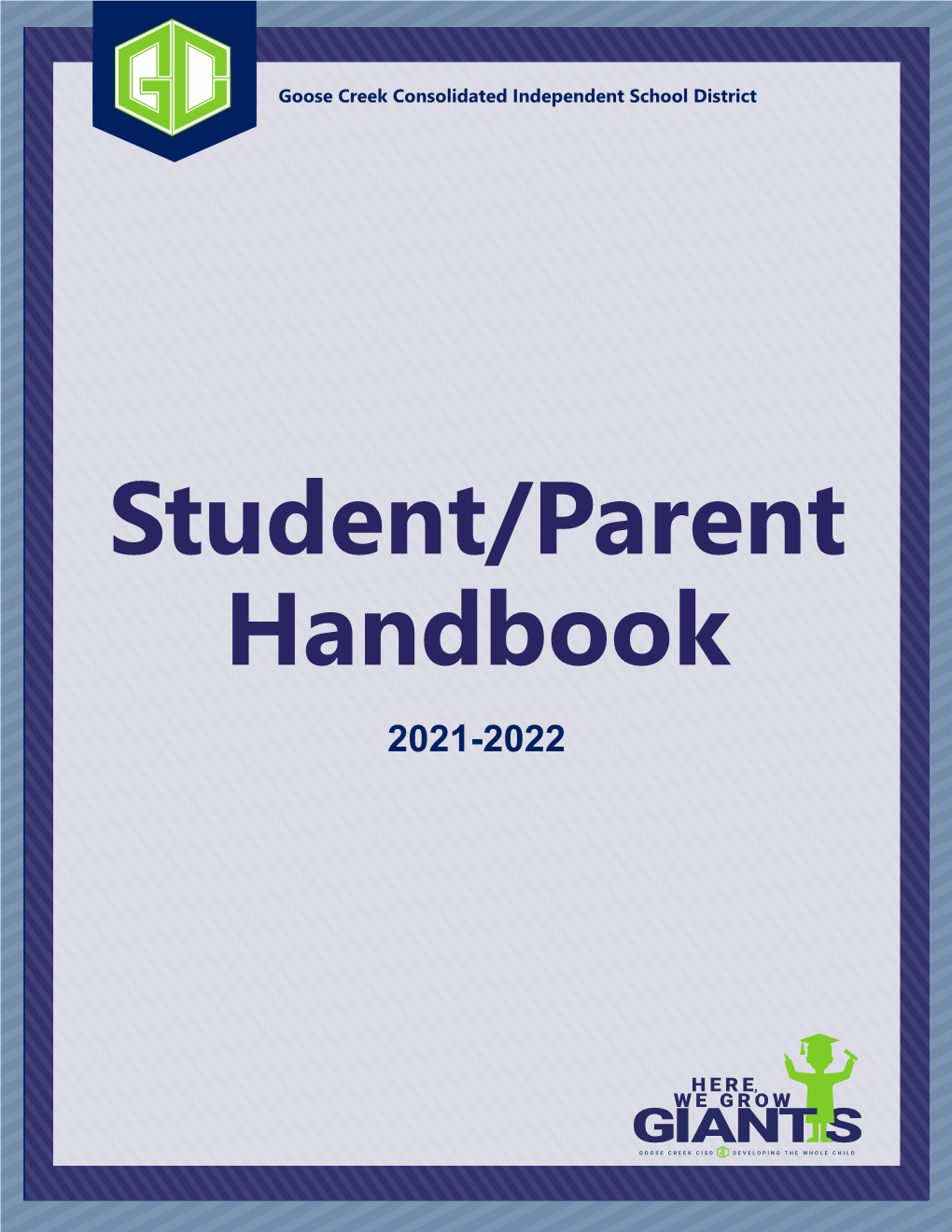 Student/Parent Handbook 2021-2022 DR