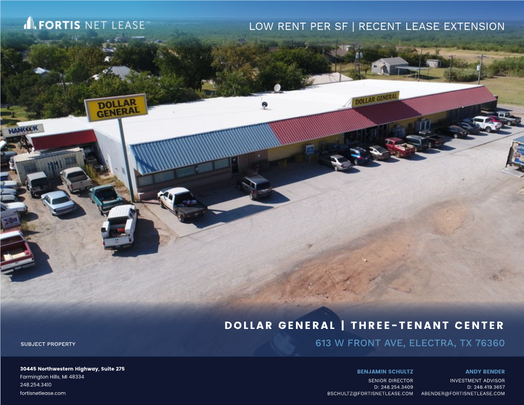 Dollar General | Three-Tenant Center