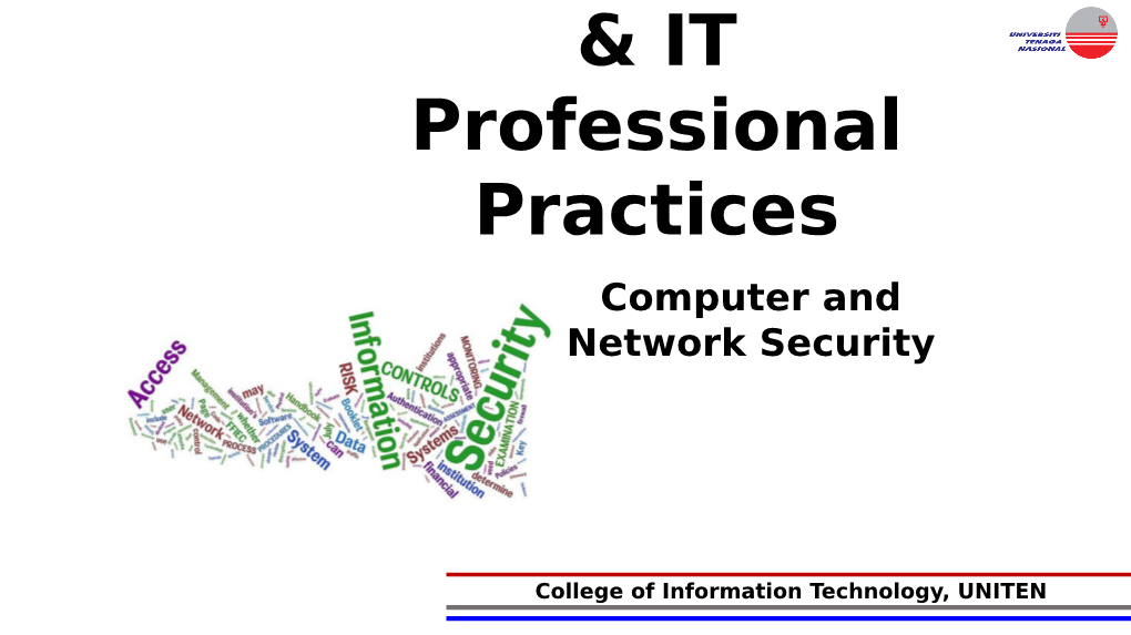 Computer and Network Security