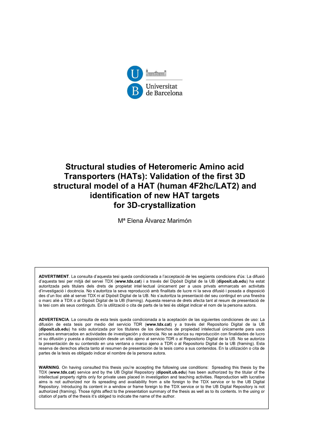 Structural Studies of Heteromeric Amino Acid Transporters (Hats