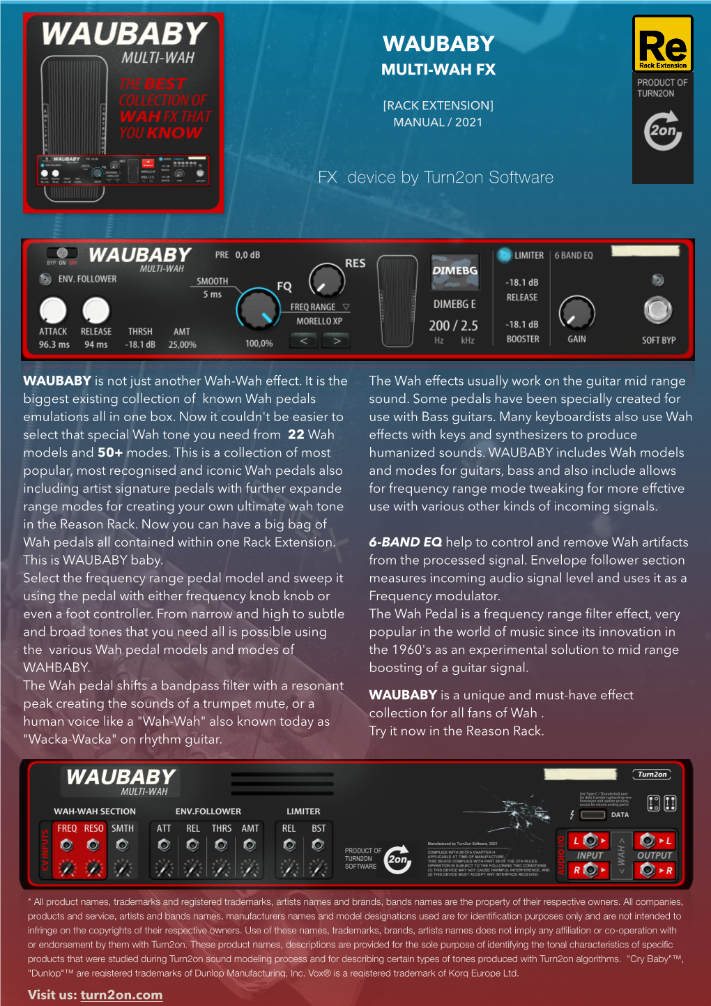 Waubaby Multi-Wah Fx