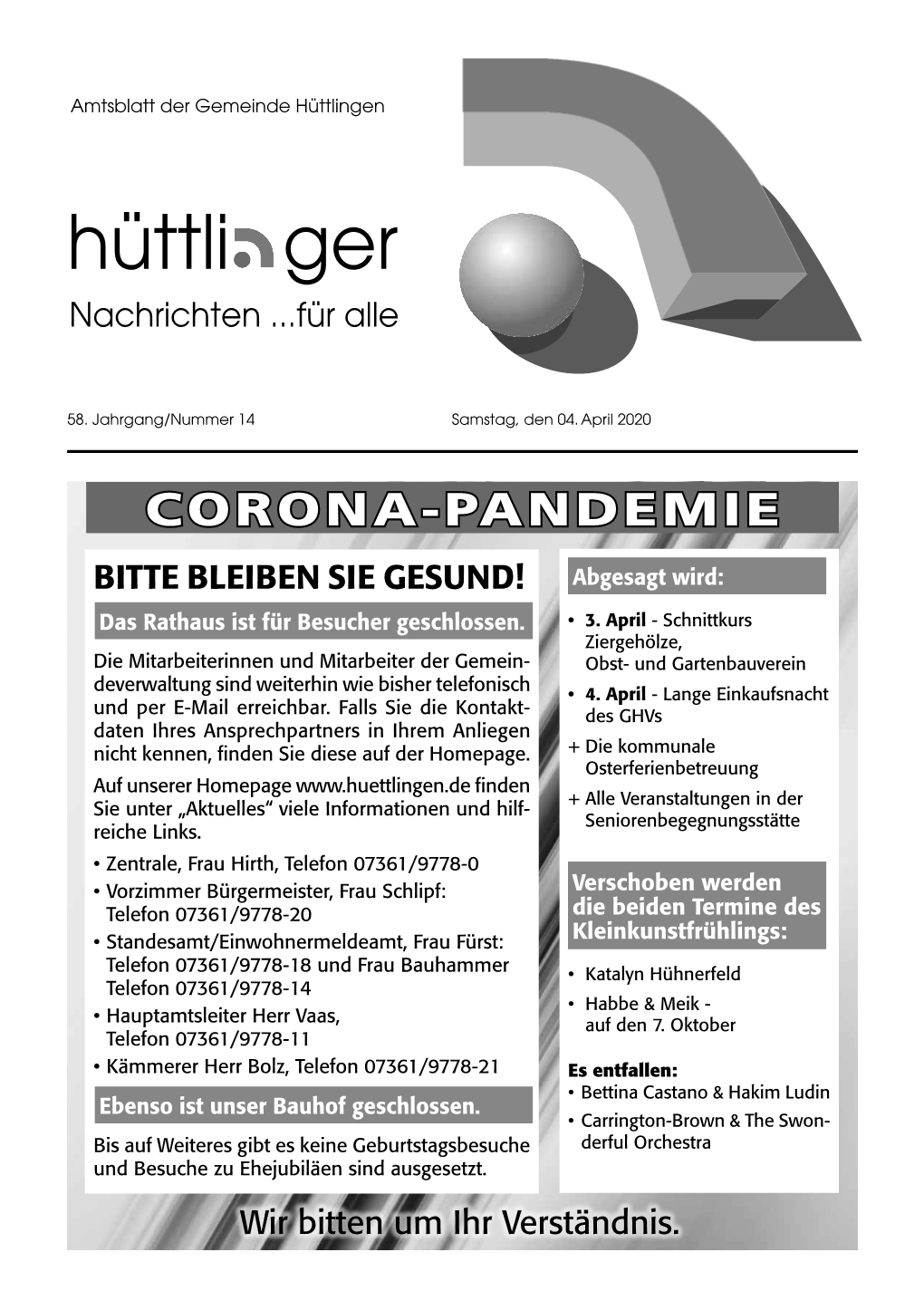 Amtsblatt KW 14