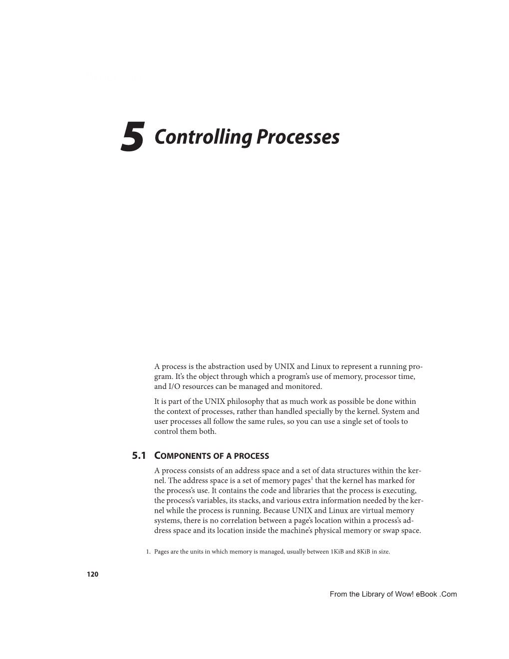 5 Controlling Processes