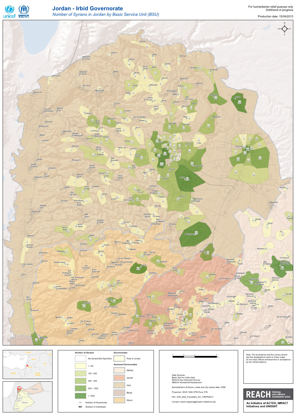 Jordan - Irbid Governorate Draft/Work in Progress