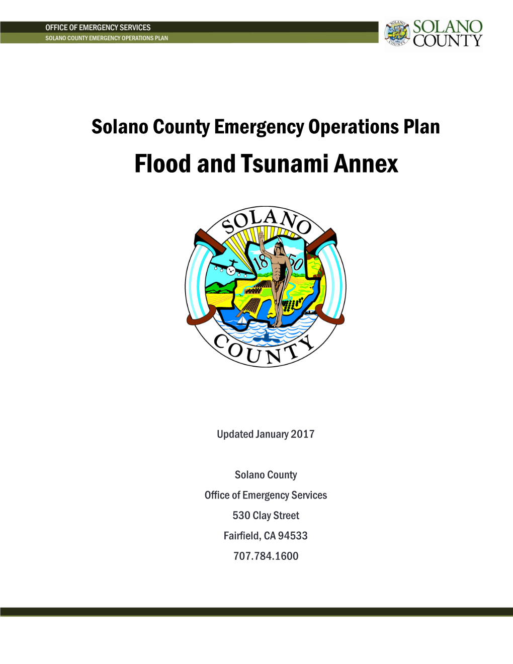 Flood and Tsunami Annex