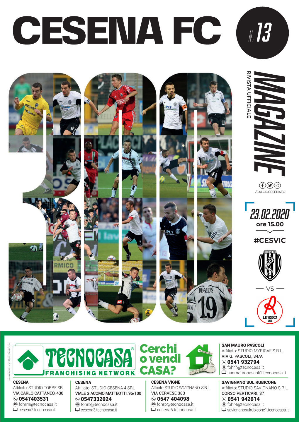 Scarica Il Numero 13 Di Cesena FC Magazine