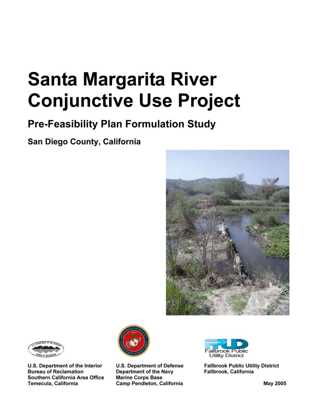 Santa Margarita River Conjunctive Use