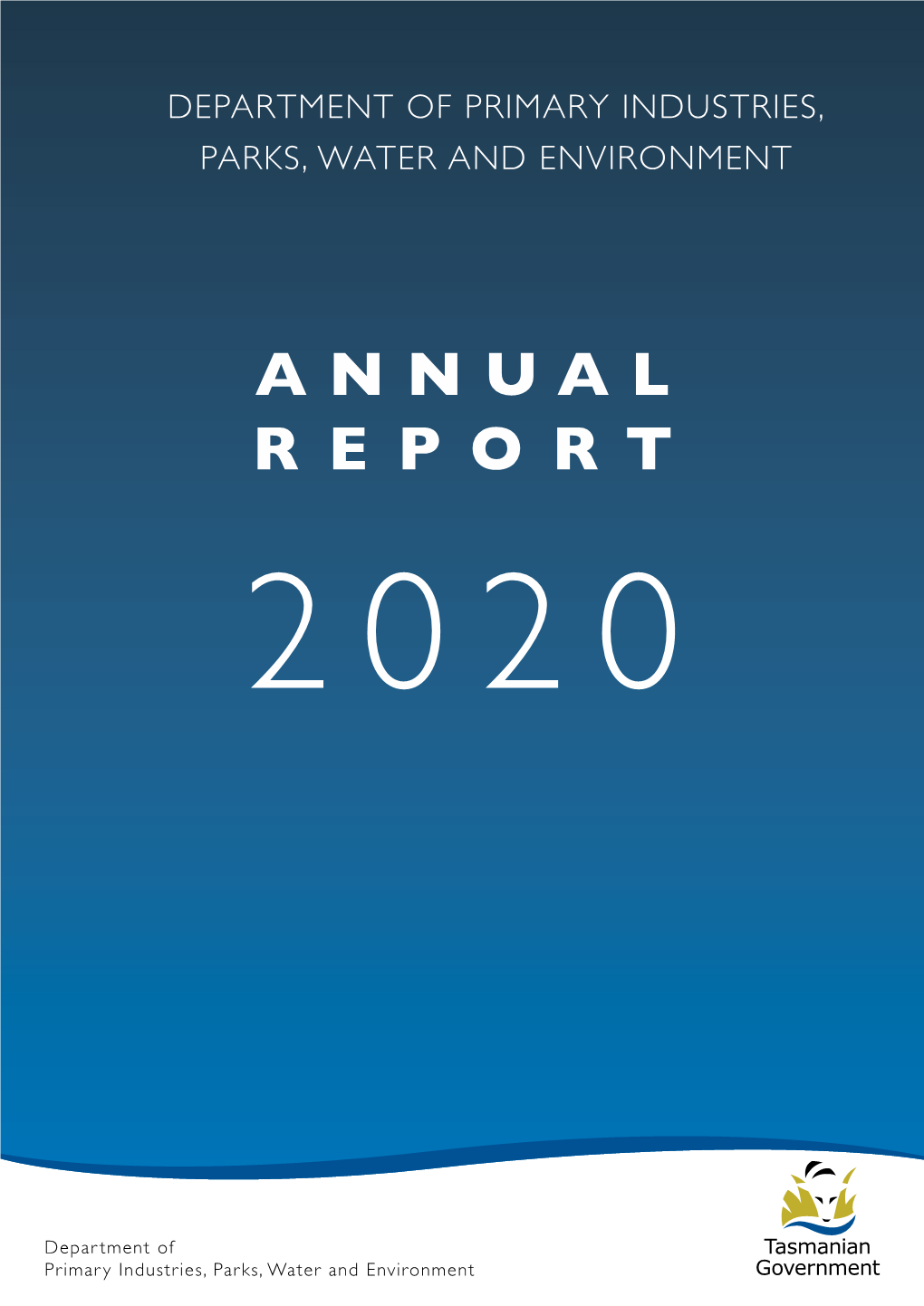 DPIPWE Annual Report 2020