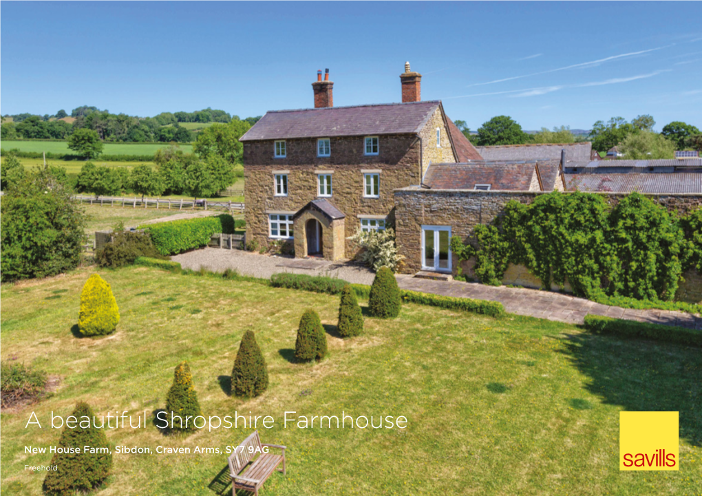 A Beautiful Shropshire Farmhouse