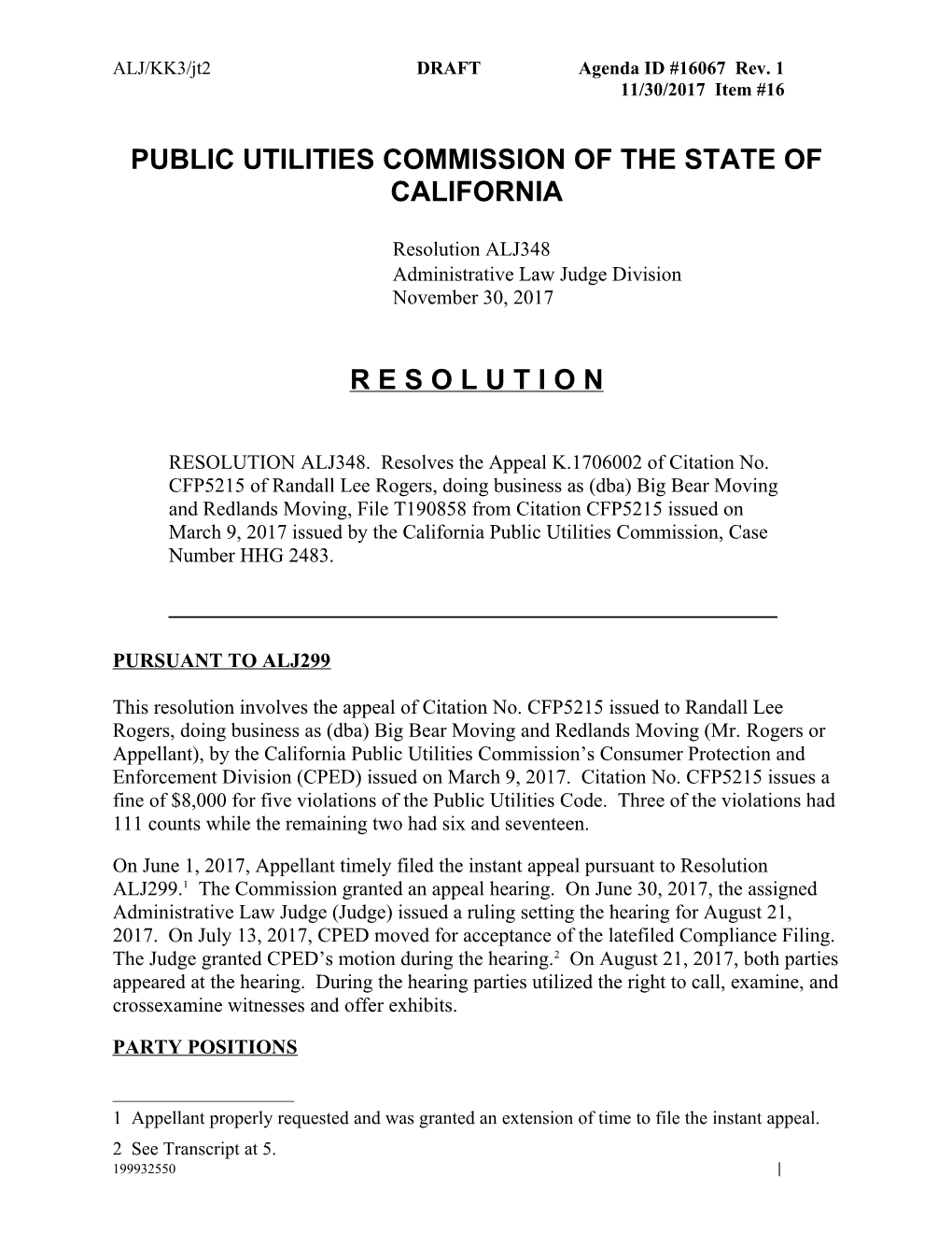 Public Utilities Commission of the State of California s2