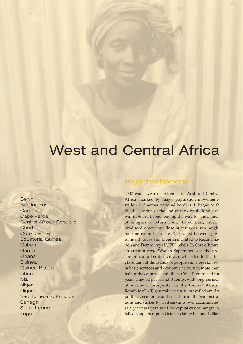 West and Central Africa