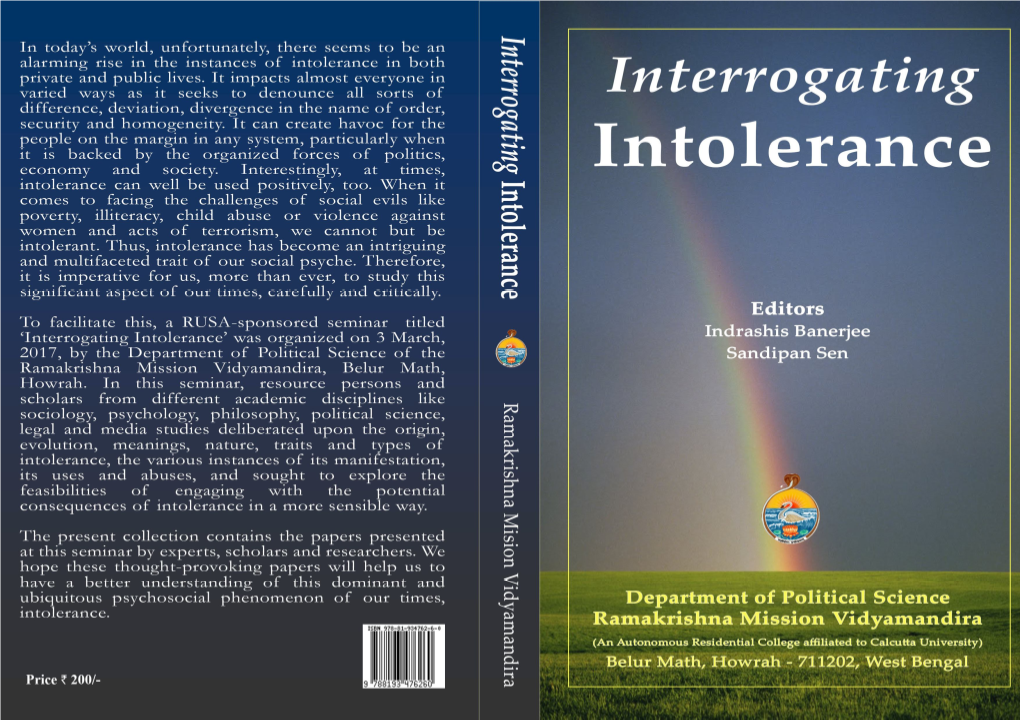 Interrogating Intolerance