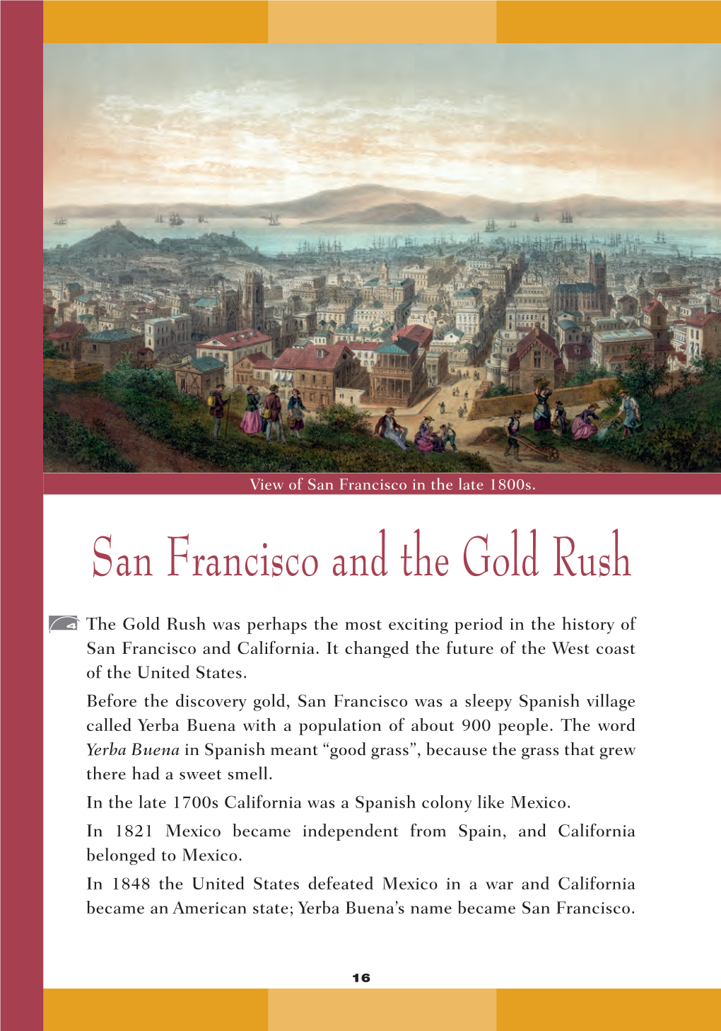 San Francisco and the Gold Rush