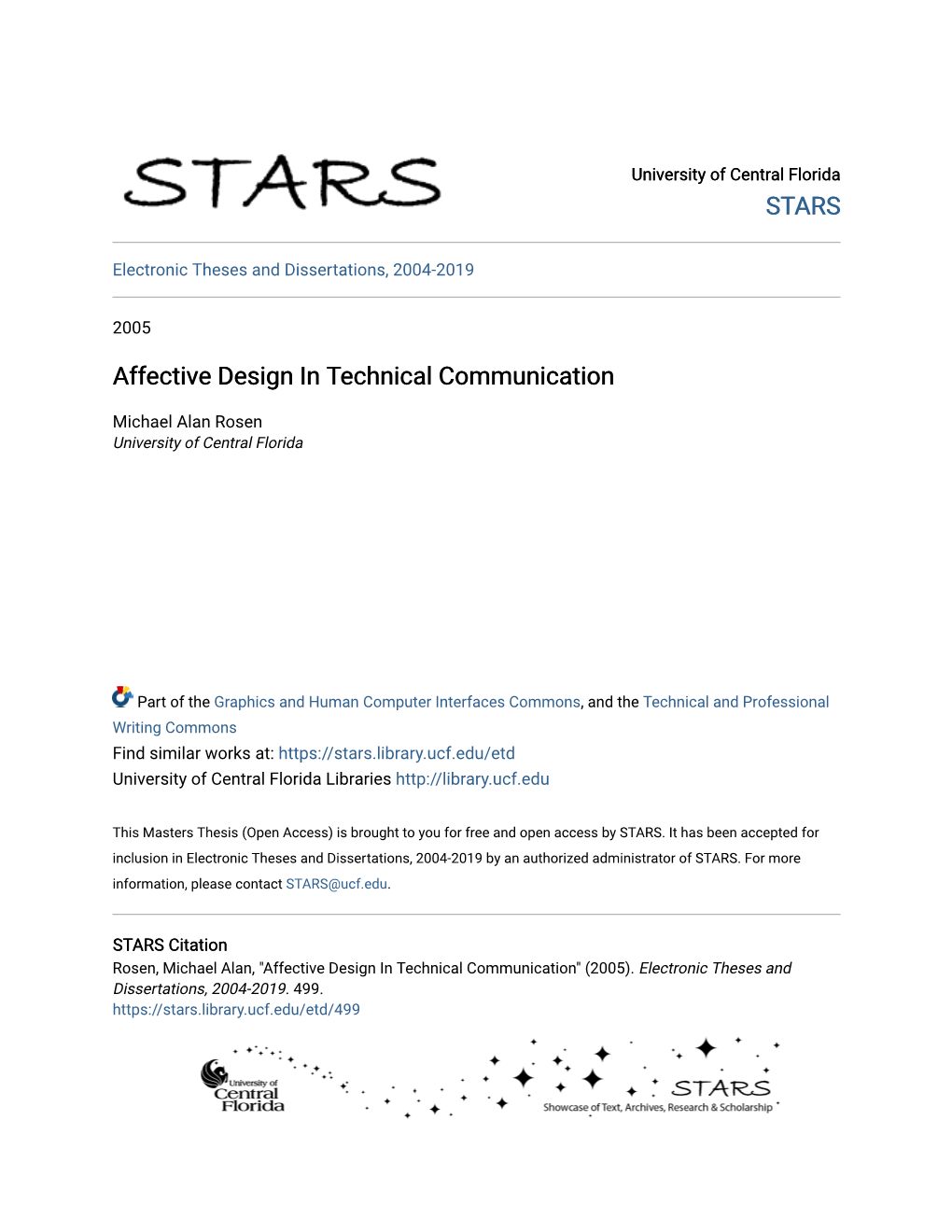 Affective Design in Technical Communication