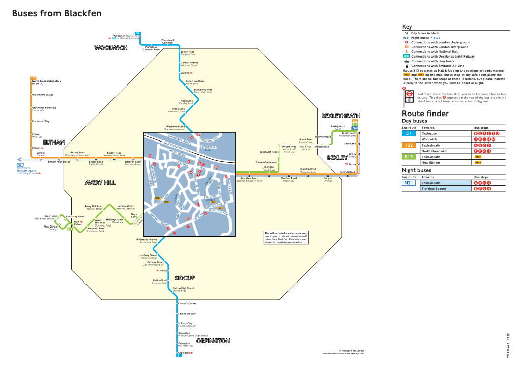 Buses from Blackfen