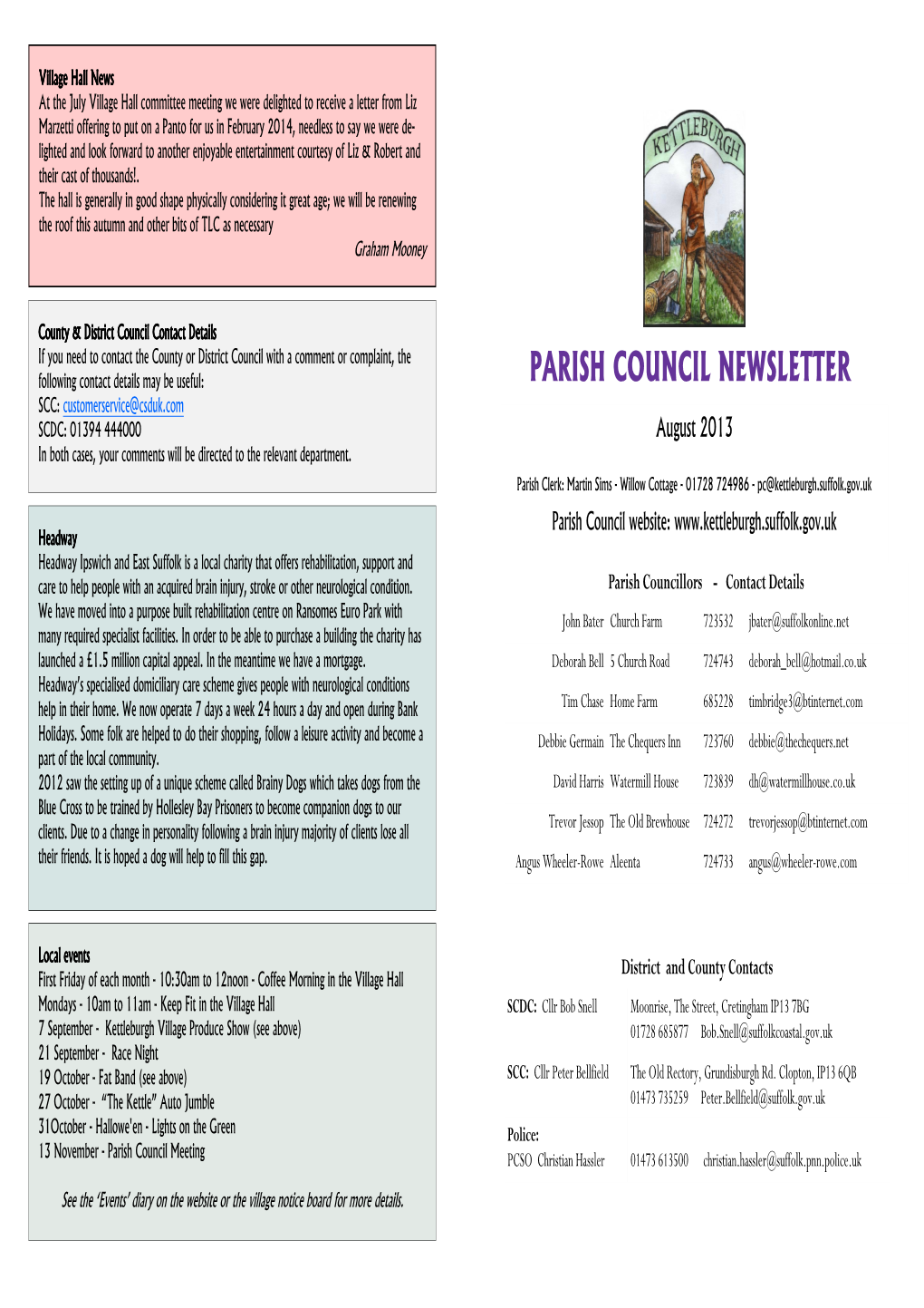 Parish Council Newsletter