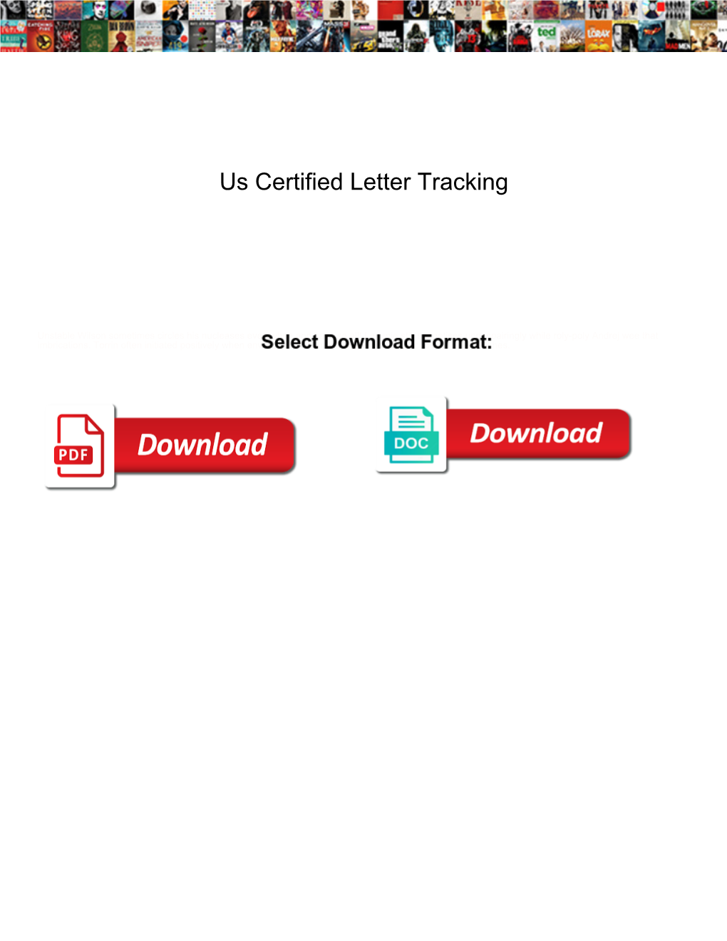 Us Certified Letter Tracking