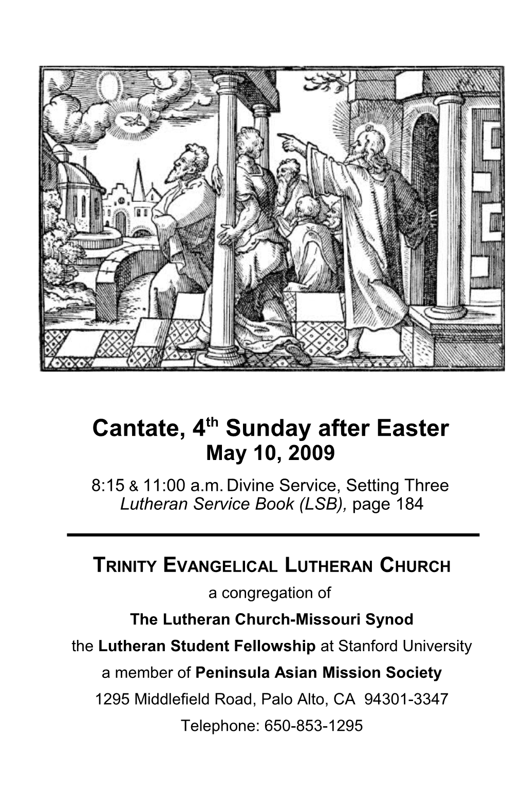 Cantate, 4Th Sunday After Easter