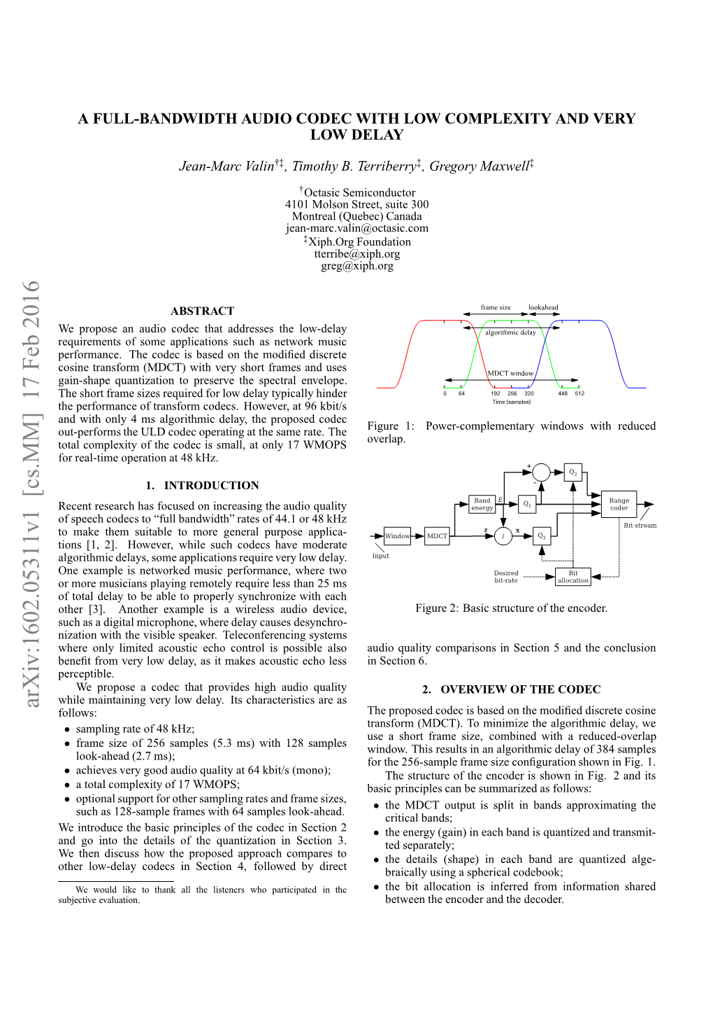 Arxiv:1602.05311V1 [Cs.MM] 17 Feb 2016 Ujcieevaluation