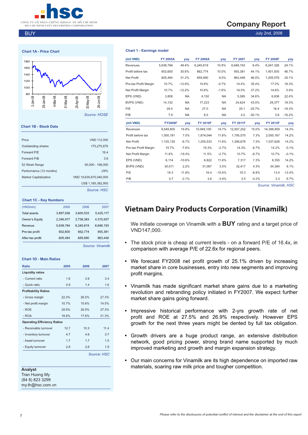 Vietnam Dairy Products Corporation (Vinamilk)