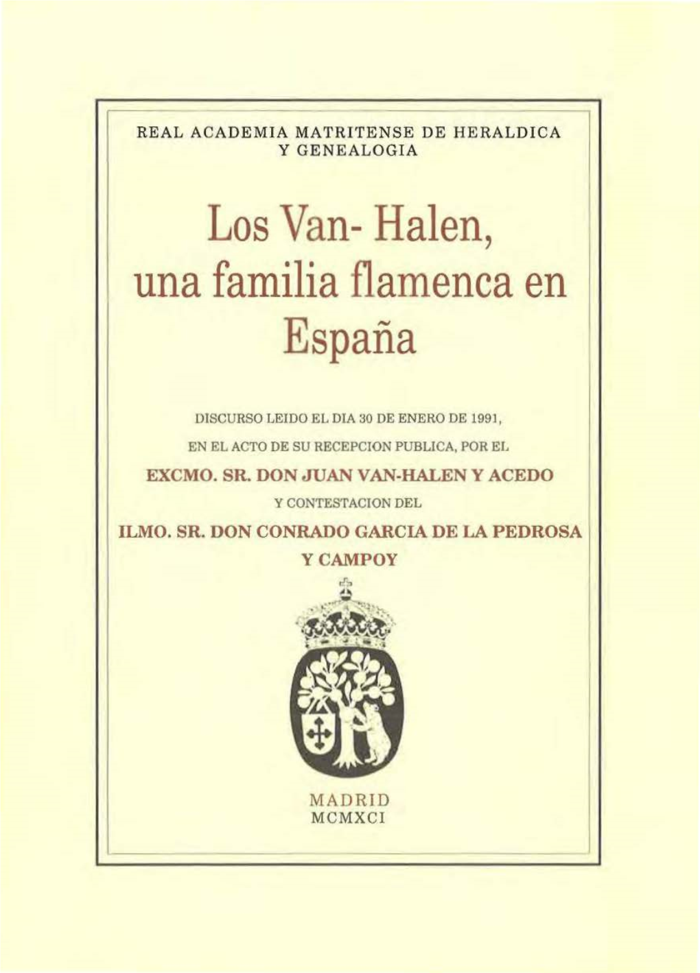 Los Van- Halen, Una Familia Flamenca En España