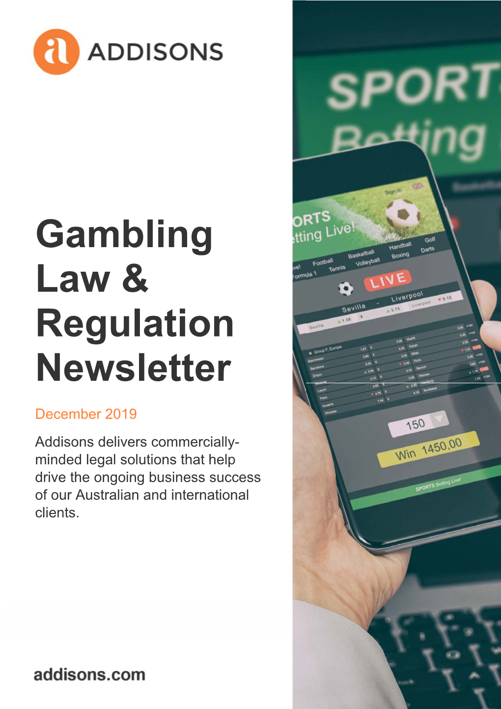 Gambling Law & Regulation Newsletter