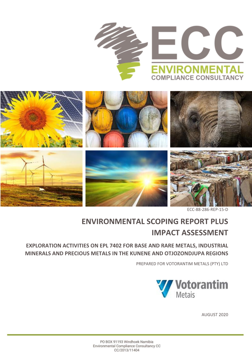 Environmental Scoping Report Plus Impact Assessment