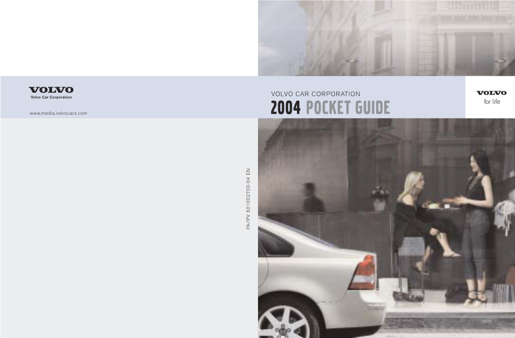 Volvo Pocket Guide 2004