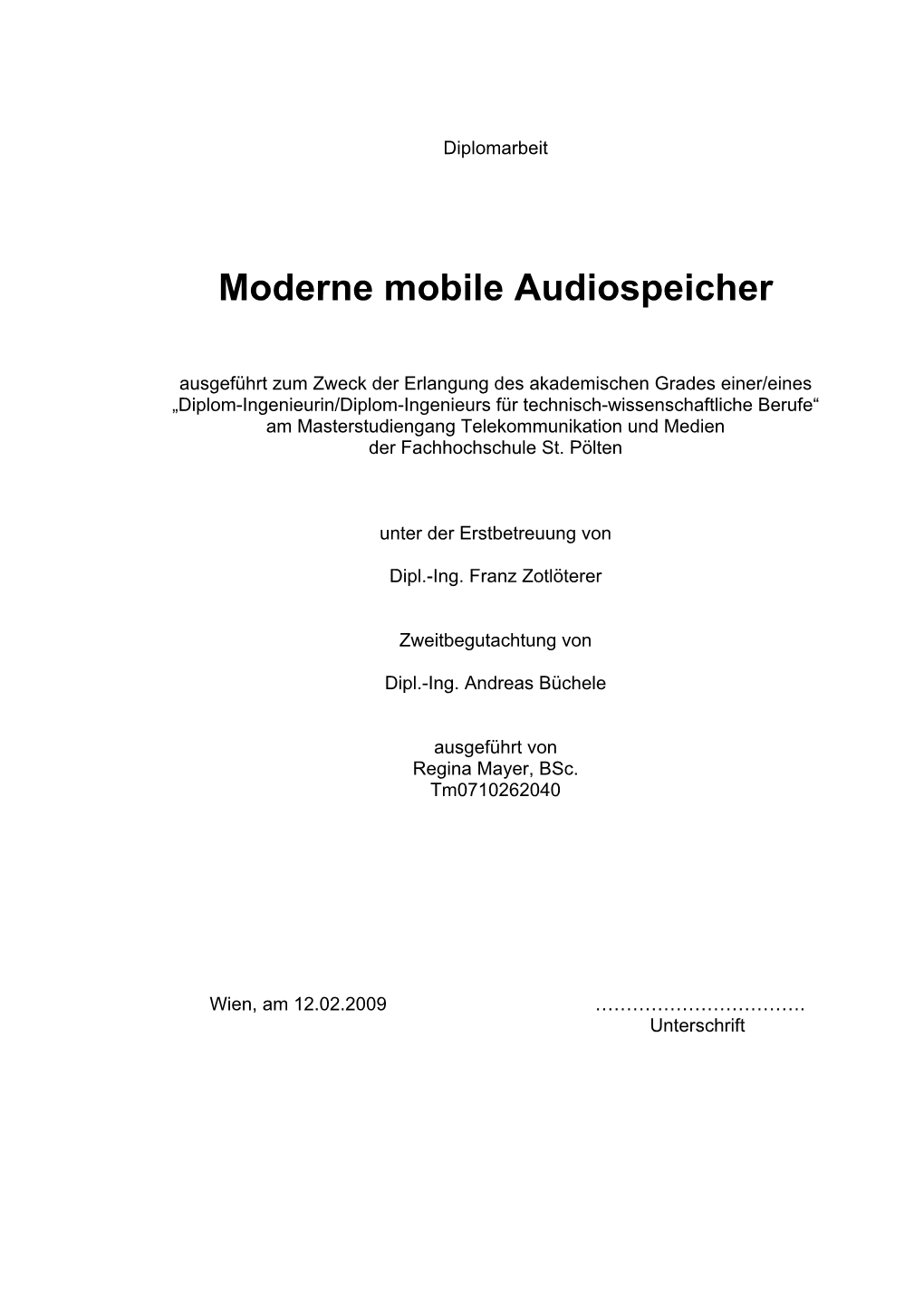 2 Audiospeichertechniken