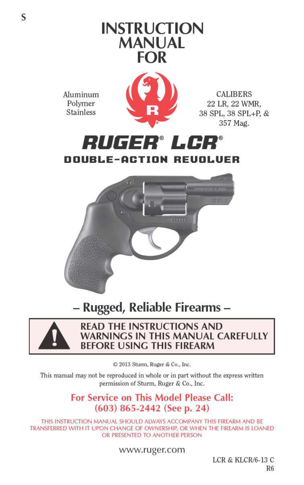 RUGER SP101 Revolver