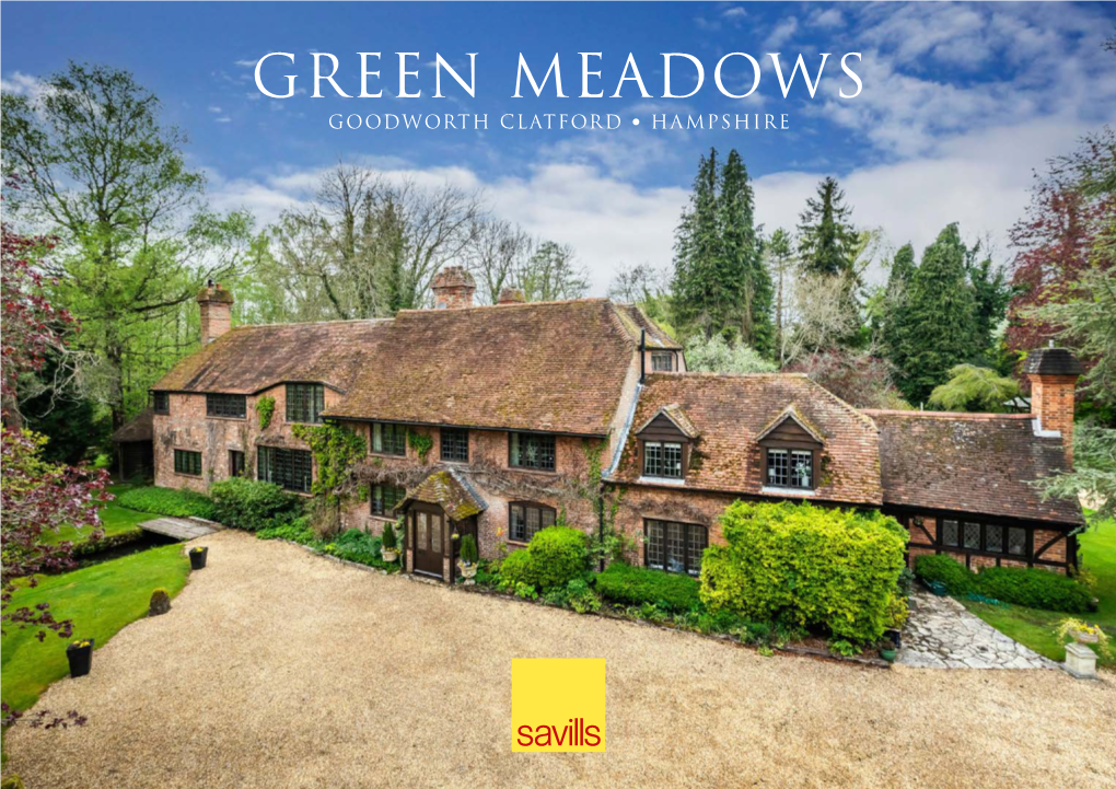 Green Meadows Goodworth Clatford • Hampshire