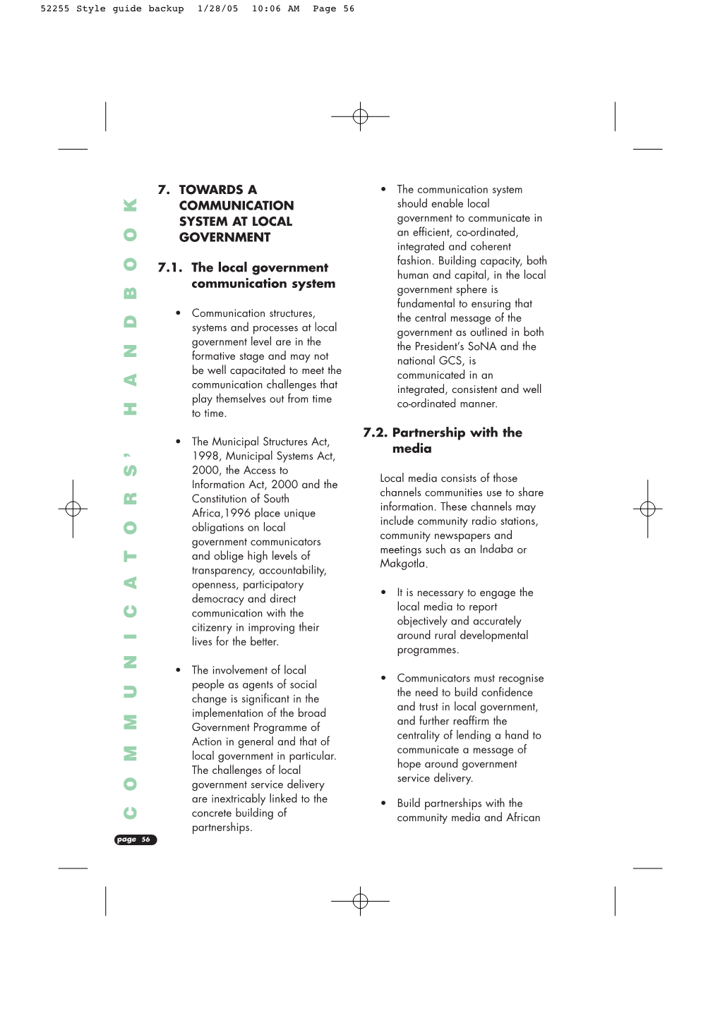 Government Communicators Handbook