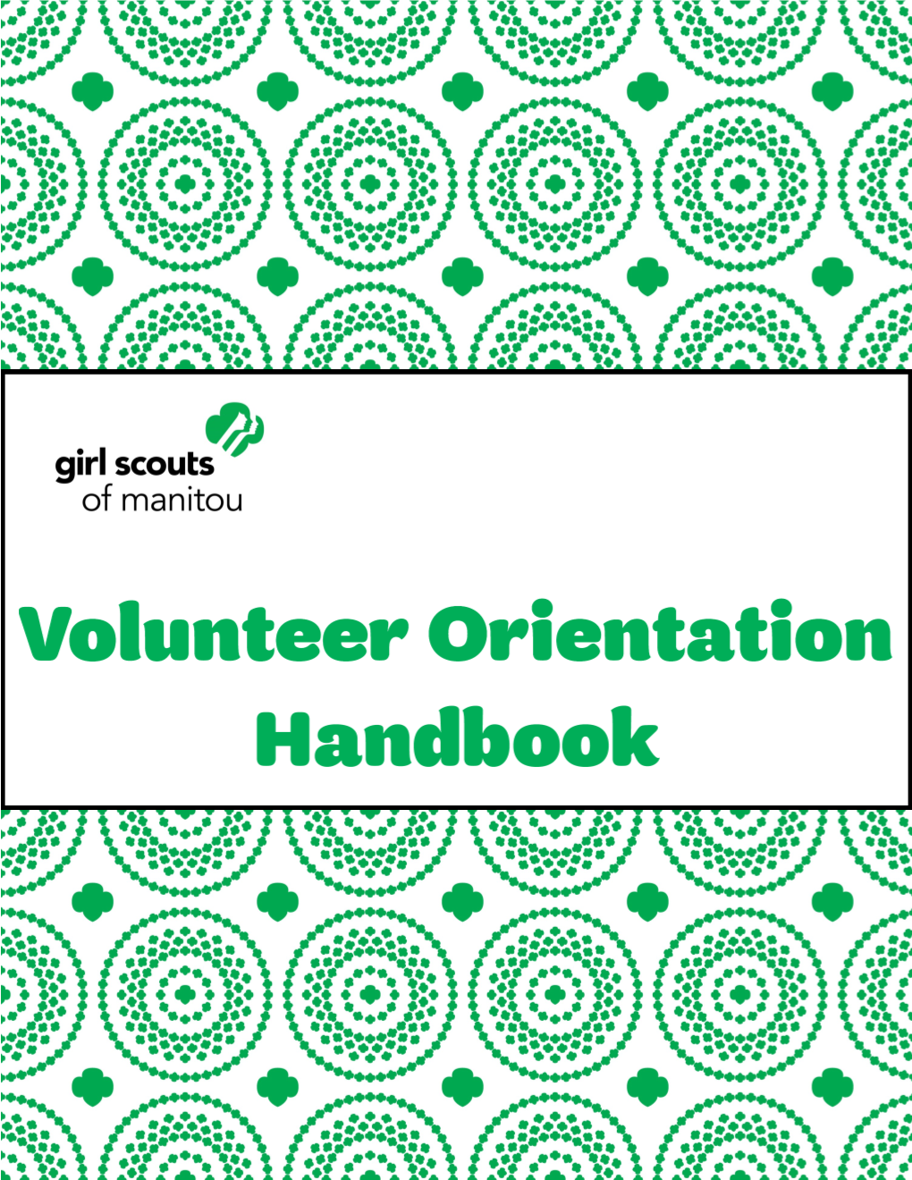 Volunteer Orientation Handbook