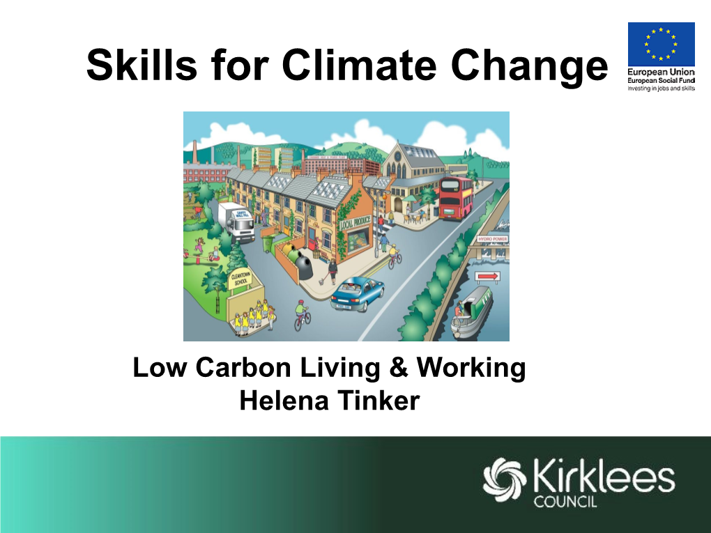 Skills for Climate Change