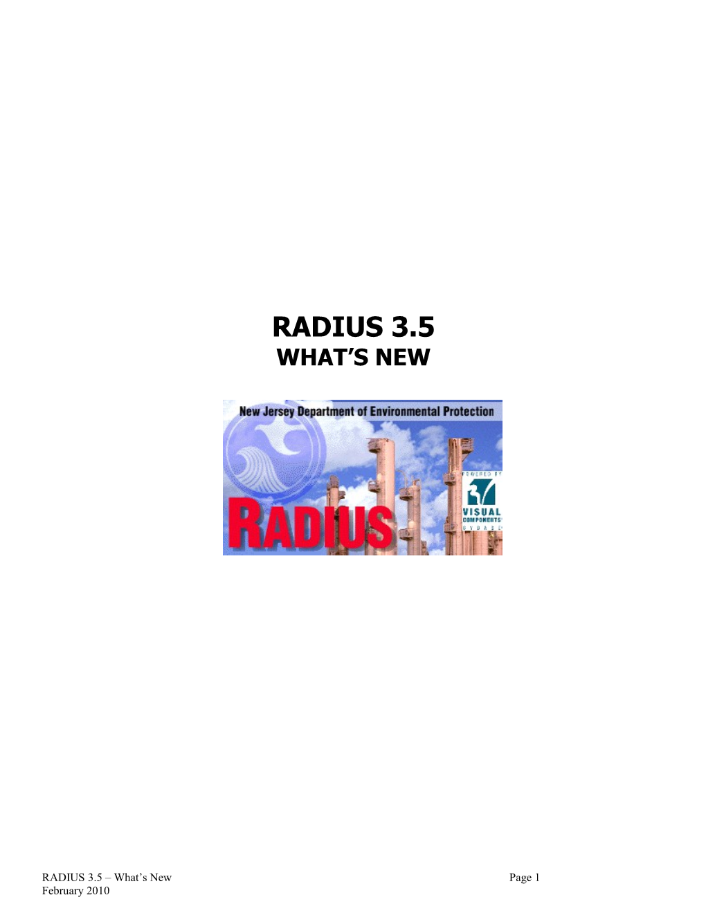 RADIUS 3.5 What S New
