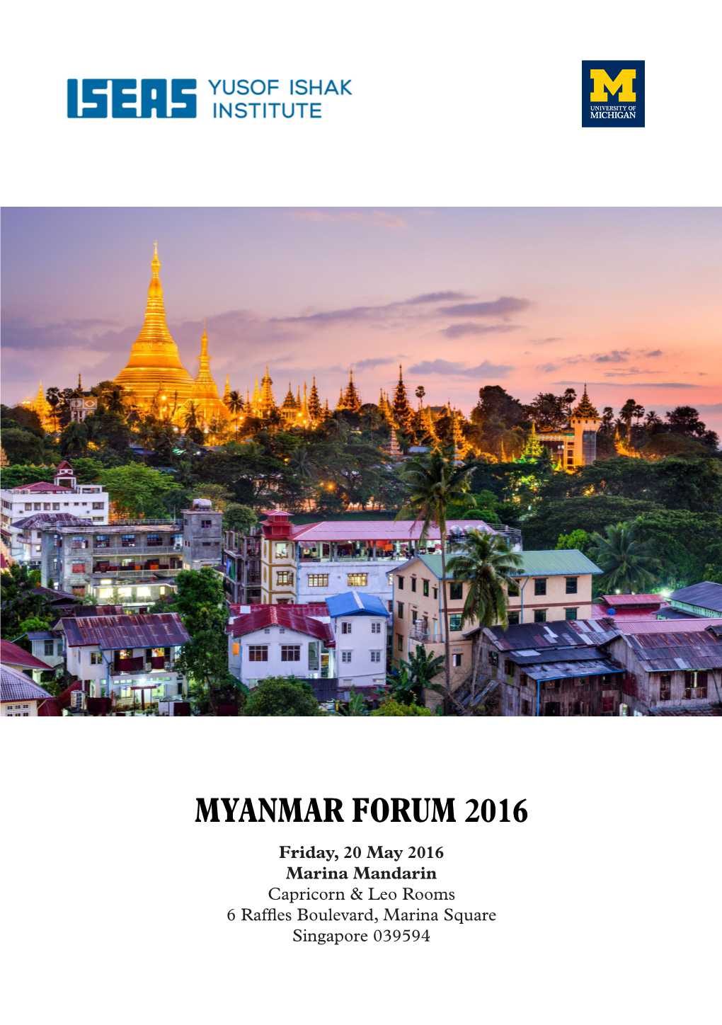 Myanmar Forum 2016