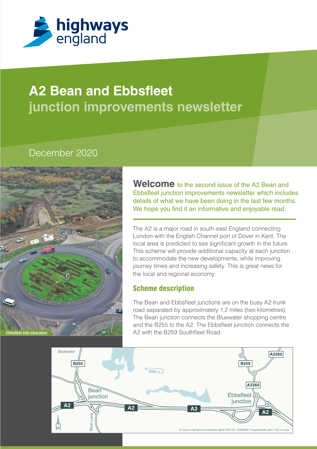 A2 Bean and Ebbsfleet Junction Improvements Newsletter