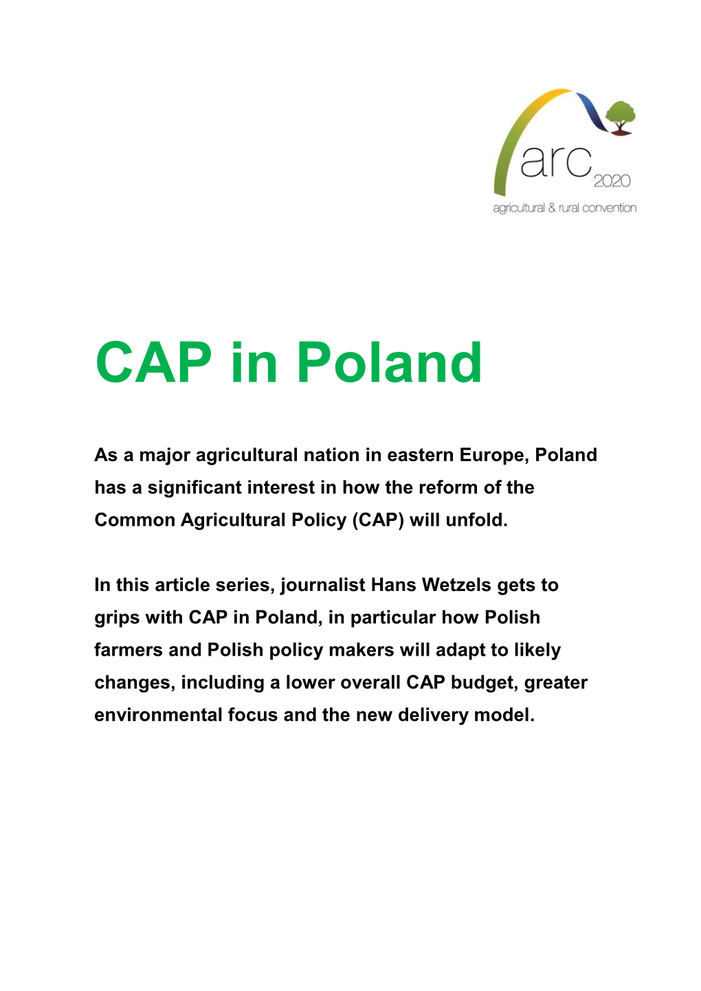 CAP in Poland