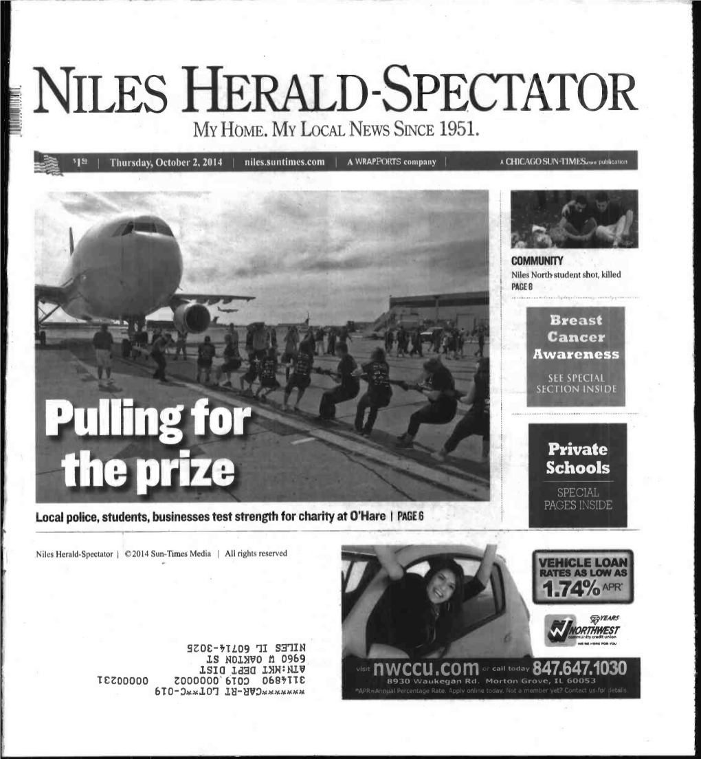 Niles Herald -Specfator M Home