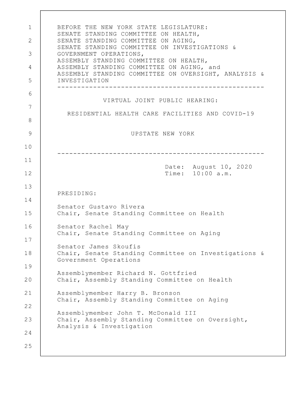 08-10-20 Senate Health-Care Facilities and COVID-19 FINAL.Ecl