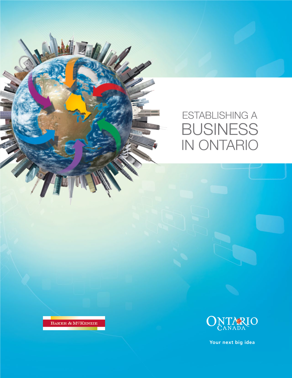 Establishing a Business in Ontario