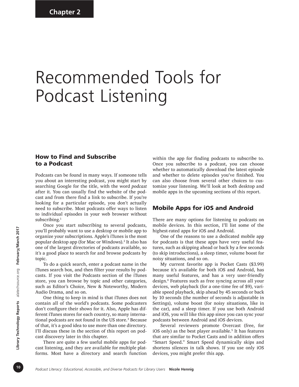 Recommended Tools for Podcast Listening