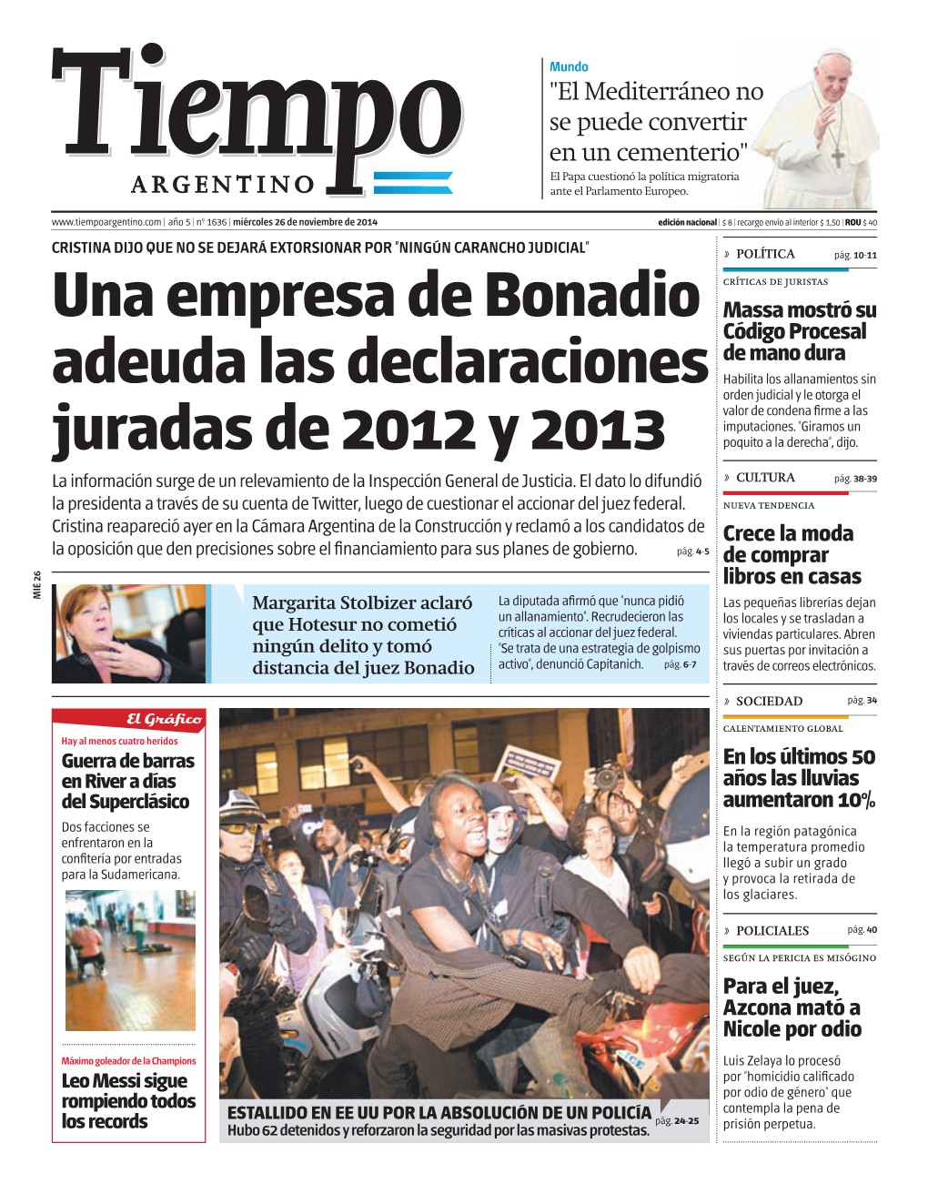 Una Empresa De Bonadio Adeuda Las Declaraciones Juradas De 2012 Y