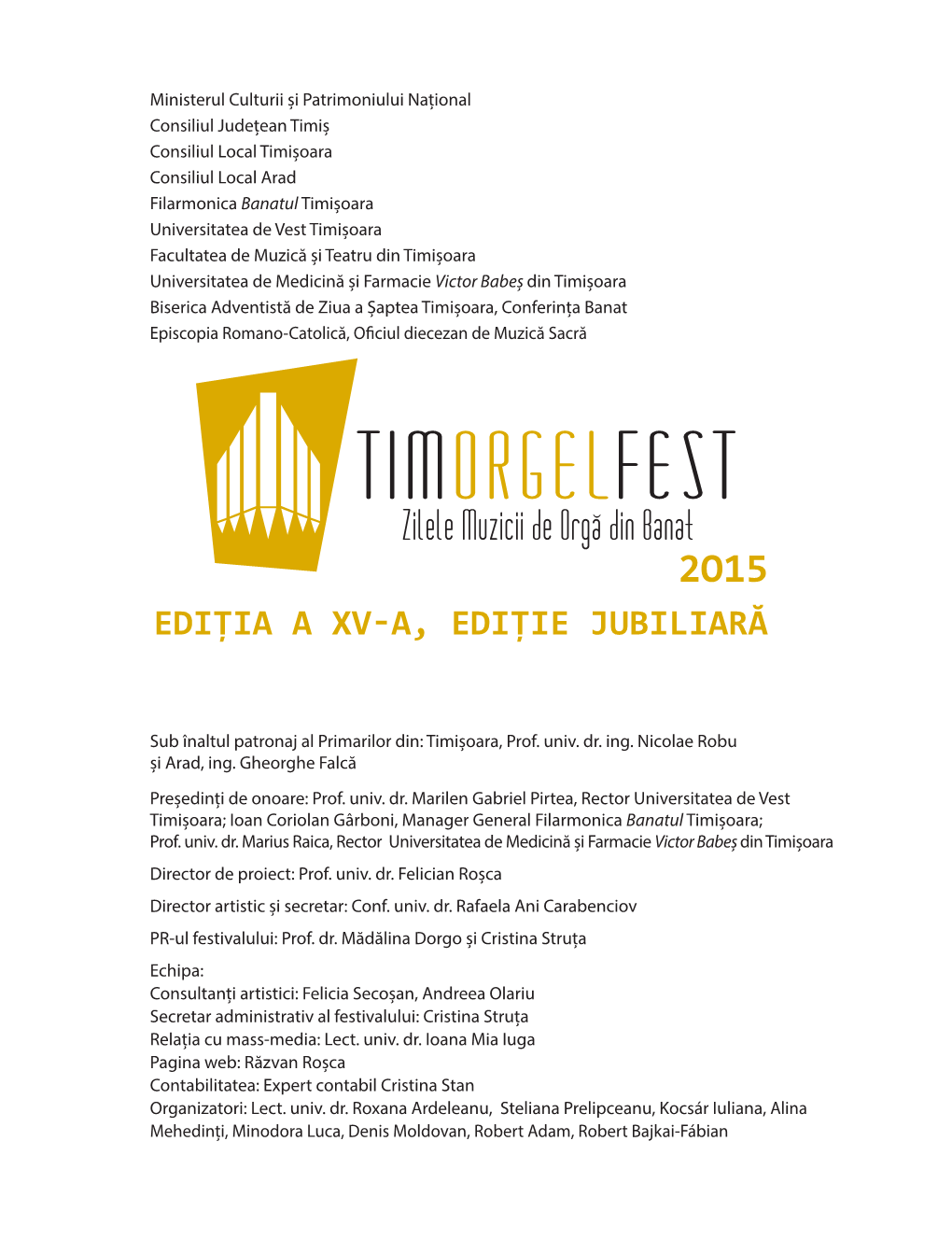 Timorgelfest 2015 BROSURA.Indd