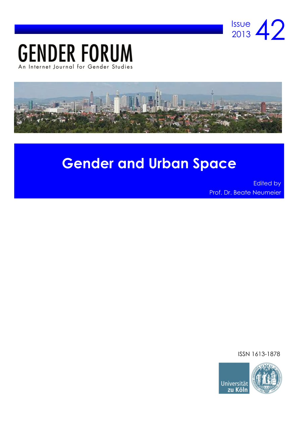 Gender and Urban Space