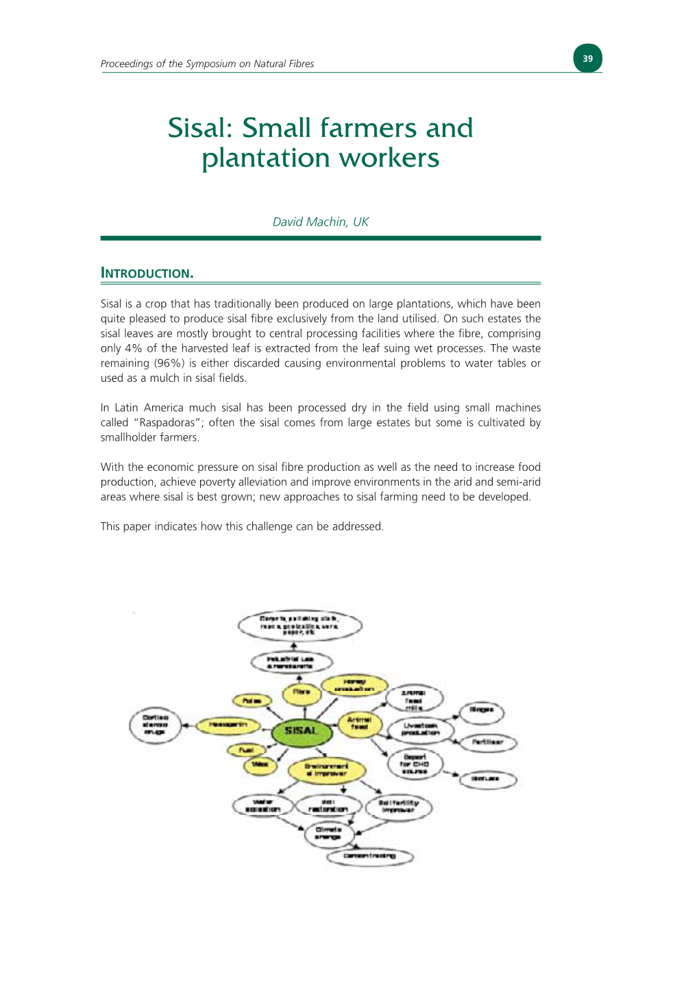 Sisal: Small Farmers and Plantation Workers