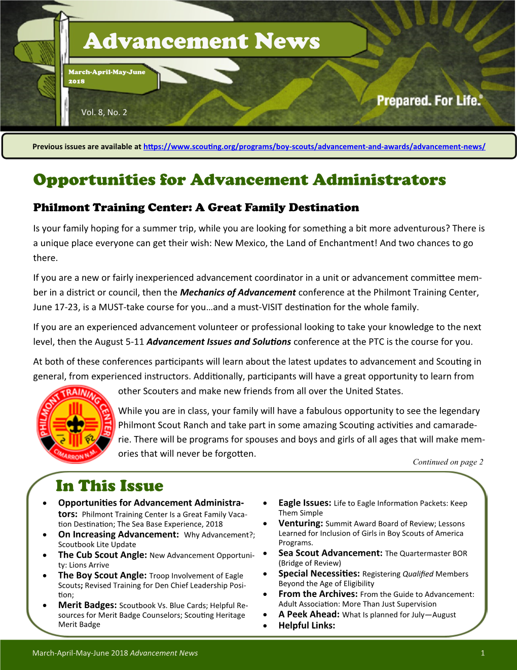 Advancement News News