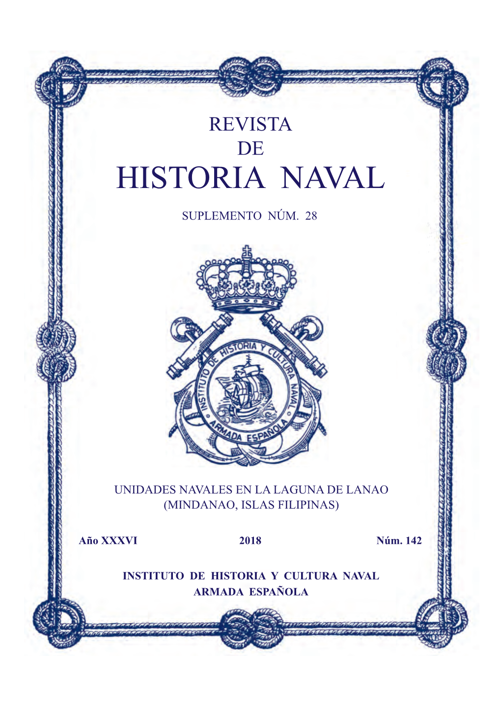 Revista De Historia Naval N.º 142 Suplemento N.º
